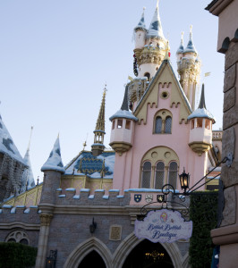 Disneyland Bibbidi Bobbidi Boutique and Castle